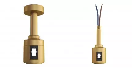 ST026.219.00 Крепление с подводом питания (78мм) ST-Luce Золотистый