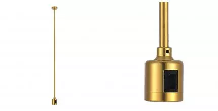 ST028.242.00 Крепление с прямым соединителем (700мм) ST-Luce Золотистый