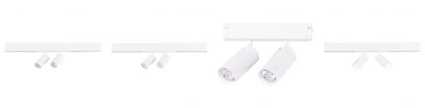 ST660.586.20 Светильник трек. Белый LED 2*10W 2700K-6000K 1 065Lm Ra>90 36° IP20 D50xH41 220V ST660.586.20 Светильник трек. Белый LED 2*10W 2700K-6000K 1 065Lm Ra>90 36° IP20 D50xH41 220V