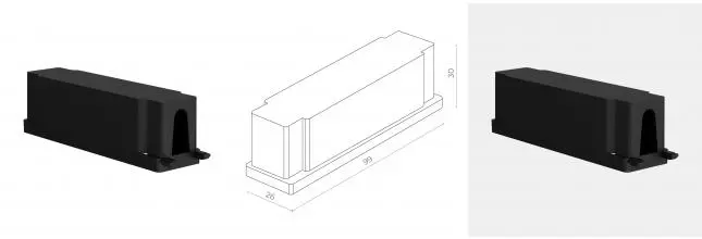 ST063.400.00 Накладка для драйвера ST-Luce Черный