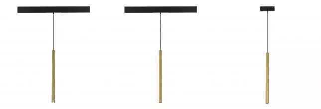 ST682.336.07 Магнитный трековый светильник Золотистый LED 1*7W 3000K 450Lm Ra90 36° IP20 D32xH307 48 ST682.336.07 Магнитный трековый светильник Золотистый LED 1*7W 3000K 450Lm Ra90 36° IP20 D32xH307 48