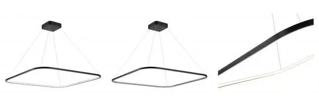 ST610.443.52 Светильник подвесной ST-Luce Чёрный/Белый LED 1*47W 4000K