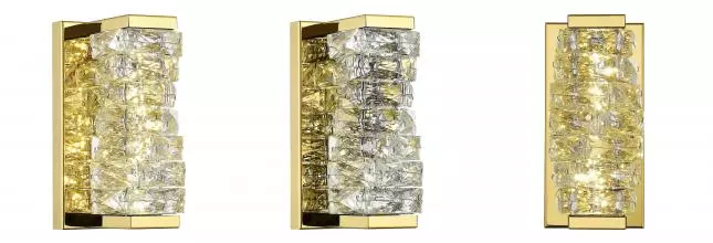 SL6010.201.08 Бра ST-Luce Золотистый/Прозрачный LED 1*8W · Espira, St Luce, SL6010.201.08