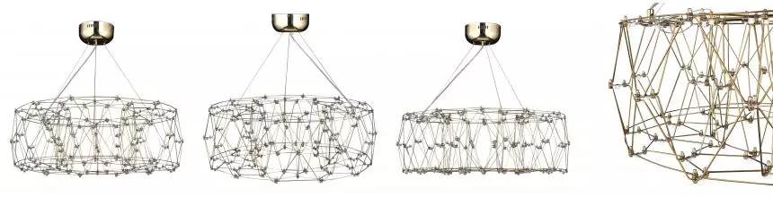 SL6602.203.48 Светильник подвесной ST-Luce Золотистый/Прозрачный LED 1*48W 4000K