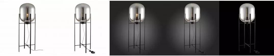 SL1050.725.01 Торшер ST-Luce Черный/Дымчатый E27 1*40W (из 2-х коробок) · Burasca, St Luce, SL1050.725.01 SL1050.725.01 Торшер ST-Luce Черный/Дымчатый E27 1*40W (из 2-х коробок) · Burasca, St Luce, SL1050.725.01