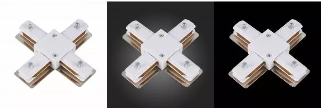 ST002.549.00 Коннектор X-образный ST-Luce Белый ST002.549.00 Коннектор X-образный ST-Luce Белый