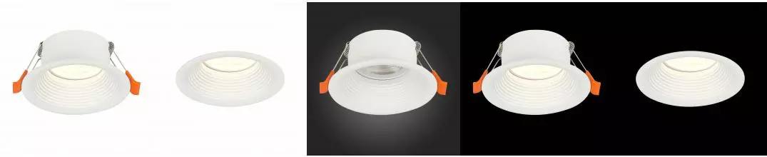 ST202.508.01 Светильник встр. Белый GU10 1*50W D89xH40 220V Без ламп ST202.508.01 Светильник встр. Белый GU10 1*50W D89xH40 220V Без ламп