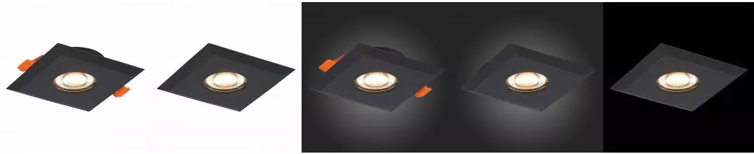 ST204.408.01 Светильник встр. Черный GU10 1*50W  L94xW94xH25 220V Без ламп · без серии, St Luce, ST204.408.01 ST204.408.01 Светильник встр. Черный GU10 1*50W  L94xW94xH25 220V Без ламп · без серии, St Luce, ST204.408.01