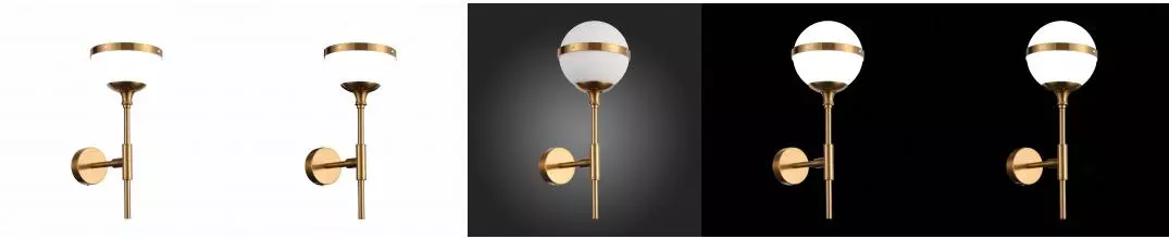 SL1157.301.01 Светильник настенный ST-Luce Бронза/Белый E14 1*40W