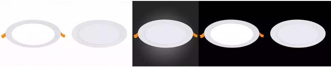 ST209.538.15 Светильник встр. Белый LED 1*15W 3000K 1 020Lm Ra80 110° IP20 D190xH8 90-265V