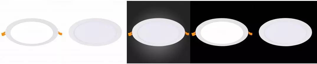 ST209.538.18 Светильник встр. Белый LED 1*18W 3000K 1 296Lm Ra80 110° IP20 D225xH8 90-265V