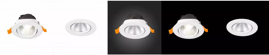 ST211.538.06.24 Светильник встр. Белый LED 1*6W 3000K 480Lm Ra80 24° IP20 D86xH50 220-240V