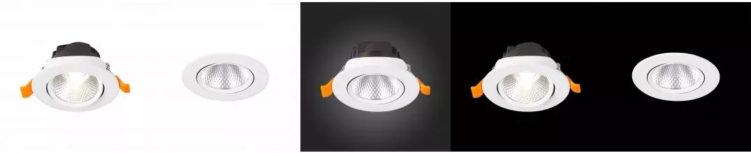 ST211.548.06.24 Светильник встр. Белый LED 1*6W 4000K 480Lm Ra80 24° IP20 D86xH50 220-240V · без серии, St Luce, ST211.548.06.24