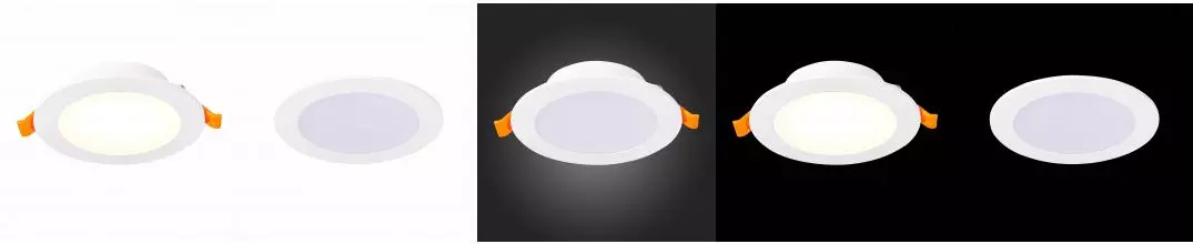 ST212.508.10 Светильник встр. Белый LED 1*10W 3000K/4000K/6000K 850Lm Ra80 110° IP20 D120xH30 220-240V