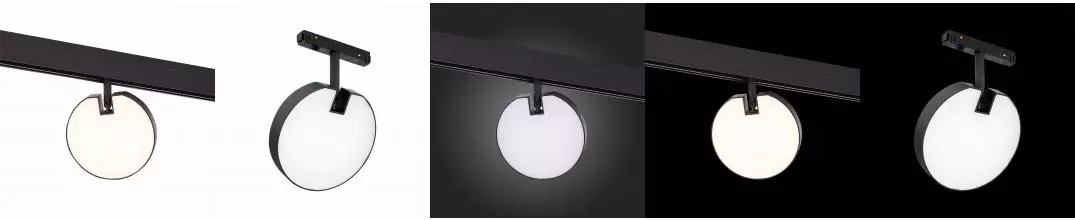 ST359.436.15 Магнитный трековый светильник Черный LED 1*15W 3000K 760Lm Ra>80 120° IP20 L150xW28xH21