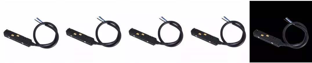 ST006.419.00 Ввод питания для магнитного шинопровода  ST-Luce Черный