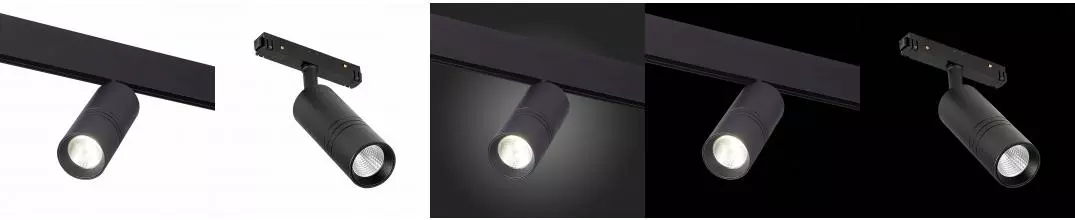 ST365.436.18 Магнитный трековый светильник Чёрный LED 1*18W 3000K 1 530Lm Ra>90 36° IP20 L-xW60xH148