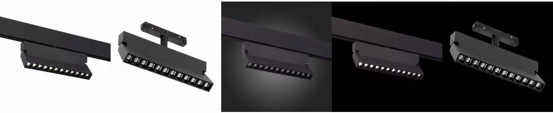 ST362.446.12 Магнитный трековый светильник Черный LED 1*12W 4000K 1 009Lm Ra>90 36° IP20 L219xW22xH1