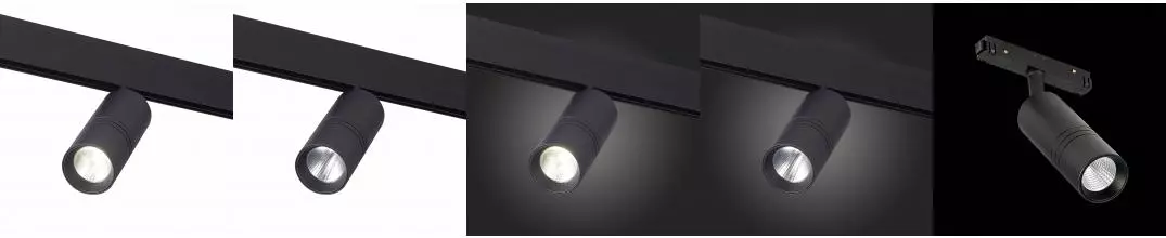 ST365.446.18 Магнитный трековый светильник Черный LED 1*18W 4000K 1 530Lm Ra>90 36° IP20 L-xW60xH148