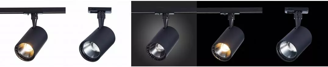 ST351.436.20.36 Светильник трек. Черный LED 1*20W 3000K 1 800Lm Ra?90 36° IP20 L118xW78xH174 100-240V