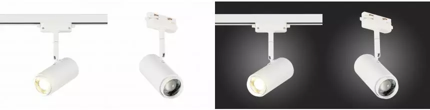 ST600.546.12 Светильник трек. Zoom Белый LED 1*12W 4000K 1 200Lm Ra>80 15-60° IP20 L137xW59xH179 170-240V