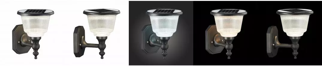 SL9502.401.01 Светильник уличный настенный ST-Luce Чёрный/Чёрный, Прозрачный LED 1*2W 3000-6000K