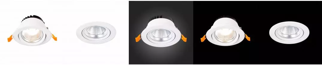 ST211.548.10.36 Светильник встр. Белый LED 1*10W 4000K 750Lm Ra80 36° IP20 D109xH65 220-240V