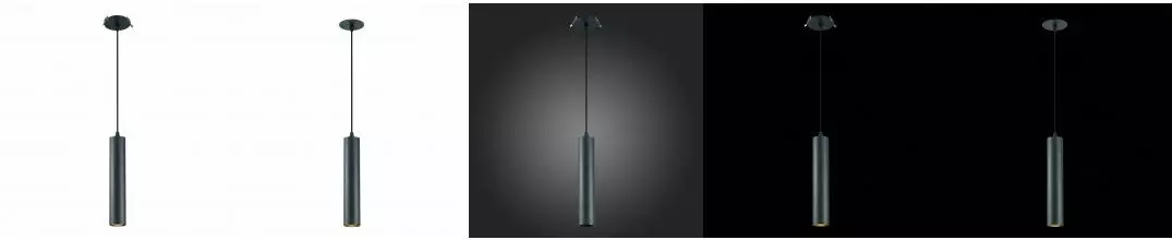 ST151.408.01 Встраиваемый подвесной светильник Чёрный GU10 1*50W IP20 D54xH290 220V Без ламп ST151.408.01 Встраиваемый подвесной светильник Чёрный GU10 1*50W IP20 D54xH290 220V Без ламп