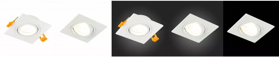 ST251.508.01 Светильник встр. Белый GU10 1*50W  IP20 L92xW92xH27 220V Без ламп · без серии, St Luce, ST251.508.01 ST251.508.01 Светильник встр. Белый GU10 1*50W  IP20 L92xW92xH27 220V Без ламп · без серии, St Luce, ST251.508.01