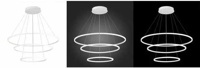 ST605.543.114 Светильник подвесной ST-Luce Белый/Белый LED 1*114W 4000K