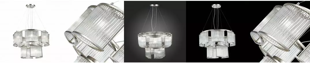 SL1627.103.11 Люстра подвесная ST-Luce Хром/Прозрачный E14 11*40W