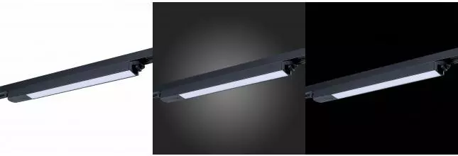 ST366.448.12 Светильник трек. Чёрный LED 1*12W 4000K 1 250Lm Ra>98 120 IP20 L400xW34xH33 180-240V