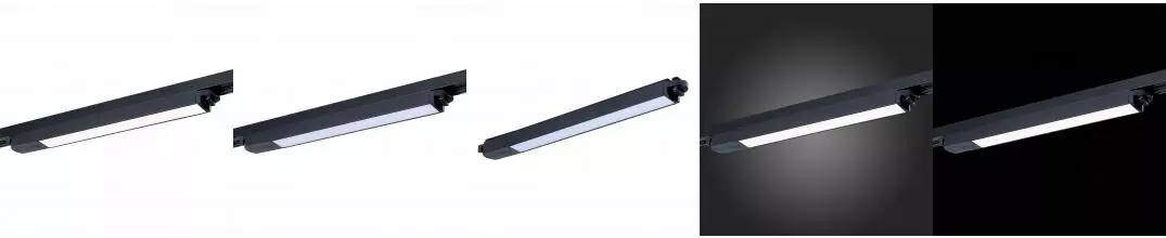 ST366.438.12 Светильник трек. Черный LED 1*12W 3000K 1 100Lm Ra>98 120 IP20 L400xW34xH33 180-240V