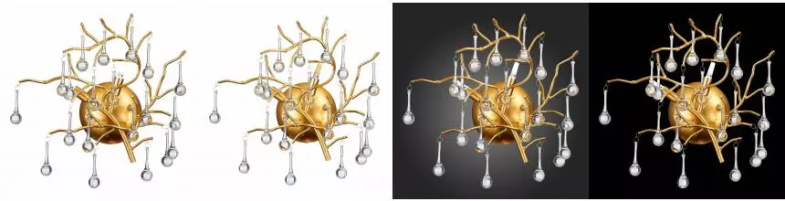 SL1651.201.02 Бра ST-Luce Золотистый/Золотистый G9 2*5W