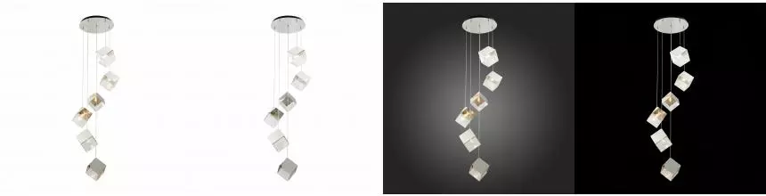 SL1182.103.06 Светильник подвесной ST-Luce Хром/Прозрачный, Хром G9 6*5W · Riello, St Luce, SL1182.103.06 SL1182.103.06 Светильник подвесной ST-Luce Хром/Прозрачный, Хром G9 6*5W · Riello, St Luce, SL1182.103.06