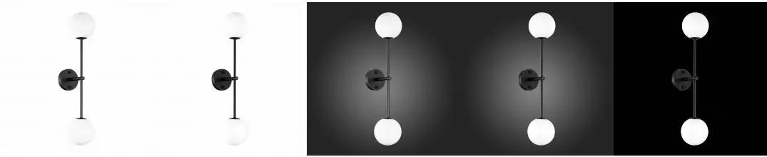 SL1506.401.02 Бра ST-Luce Черный/Белый G9 2*5W 4000K · Chieti, St Luce, SL1506.401.02