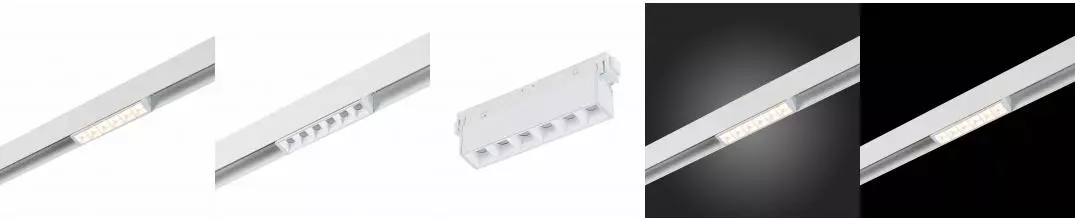 ST361.536.06 Магнитный трековый светильник белый LED 1*6W 3000K 532Lm Ra>80 36° IP20 L115xW22xH44 48