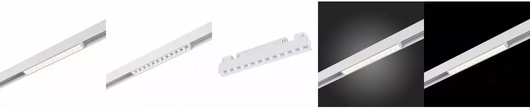 ST361.546.12 Магнитный трековый светильник Белый LED 1*12W 4000K 1 009Lm Ra>80 36° IP20 L222xW22xH44