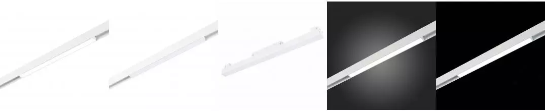 ST360.546.12 Магнитный трековый светильник Белый LED 1*12W 4000K 780Lm Ra>90 120 IP20 L406xW22xH44 4