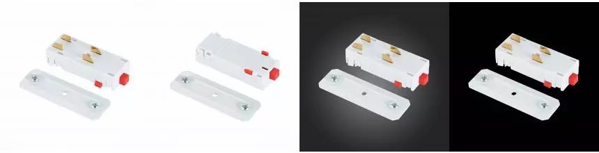 ST015.522.10 Коннектор прямой SKYLINE 220 ST-Luce Белый