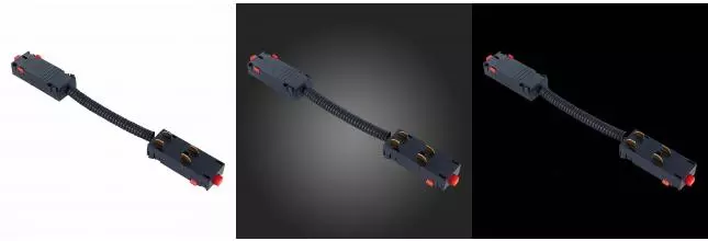 ST015.422.11 Коннектор угловой SKYLINE 220 ST-Luce Черный