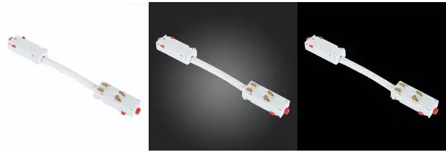 ST015.522.11 Коннектор угловой SKYLINE 220 ST-Luce Белый