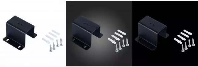 ST015.422.16 Скоба для встраиваемого монтажа SKYLINE 220 ST-Luce Черный