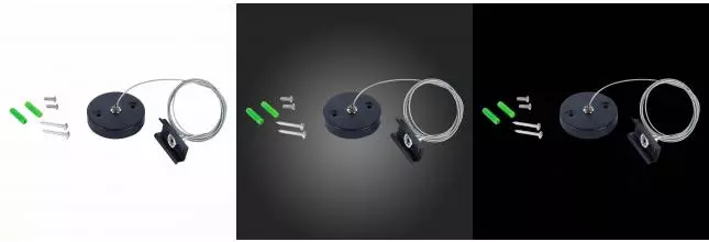 ST015.422.17 Тросовый подвес для шинопровода SKYLINE 220 ST-Luce Черный