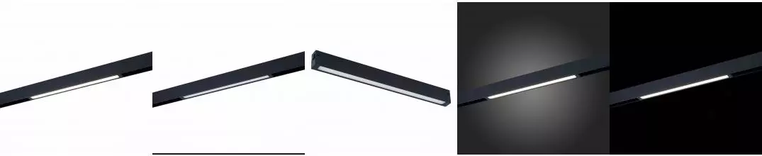 ST657.496.18 Светильник трек. SMART Черный LED 1*18W 2700K-6000K 1 470Lm Ra>90 120 IP20 L410xW25xH41 220V