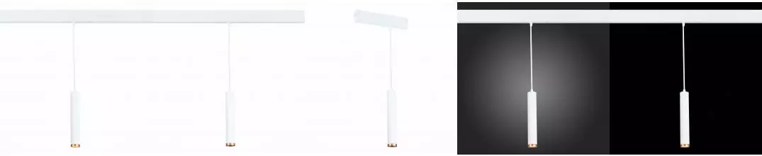 ST659.593.10 Светильник трек. SMART Белый LED 1*10W 2700K-6000K 720Lm Ra>90 36 IP20 D40xH300 220V