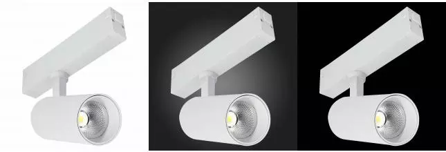 ST660.596.10 Светильник трек. SMART Белый LED 1*10W 2700K-6000K 535Lm Ra>90 36° IP20 D40xH90 220V