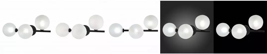 SL1184.411.03 Бра ST-Luce Черный/Белый G9 3*5W