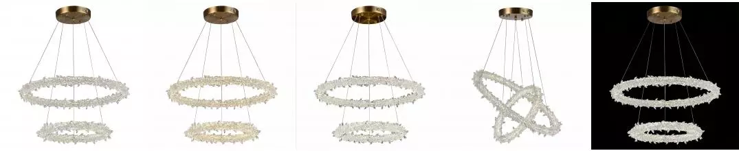 SL6105.203.02 Люстра подвесная ST-Luce Золотистый/Прозрачный LED 1*80W 3000 - 6500K · Lucchero, St Luce, SL6105.203.02 SL6105.203.02 Люстра подвесная ST-Luce Золотистый/Прозрачный LED 1*80W 3000 - 6500K · Lucchero, St Luce, SL6105.203.02