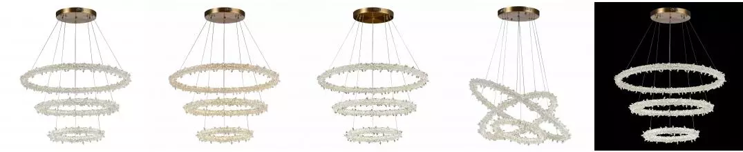 SL6105.203.03 Люстра подвесная ST-Luce Золотистый/Прозрачный LED 1*160W 3000 - 6500K · Lucchero, St Luce, SL6105.203.03 SL6105.203.03 Люстра подвесная ST-Luce Золотистый/Прозрачный LED 1*160W 3000 - 6500K · Lucchero, St Luce, SL6105.203.03